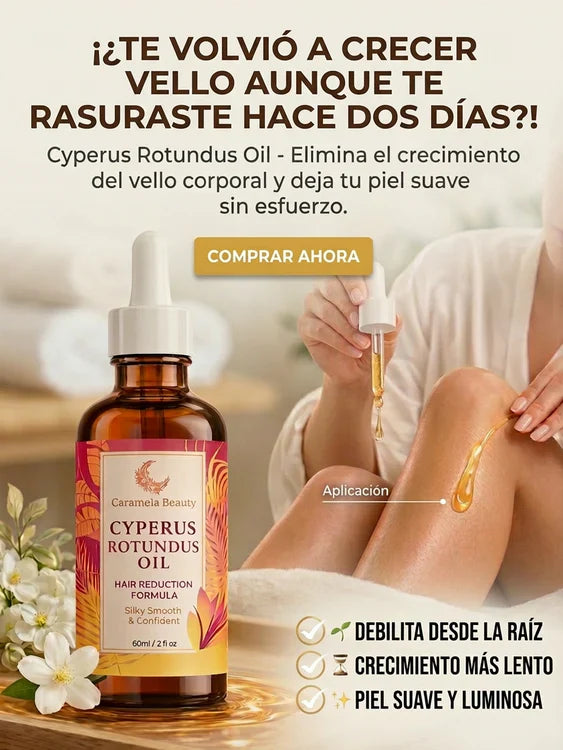 CARAMELA CYPERUS: La alternativa natural al láser que realmente funciona